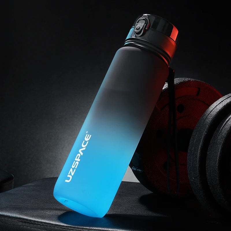 500/1000ml Leakproof Sports Water Bottle - BPA-Free Tritan Shaker for Gym & Outdoor