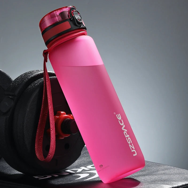 500/1000ml Leakproof Sports Water Bottle - BPA-Free Tritan Shaker for Gym & Outdoor