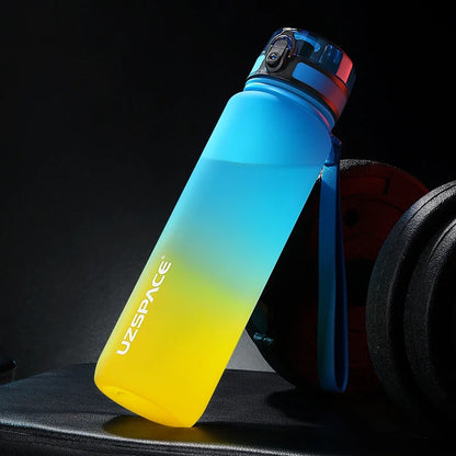 500/1000ml Leakproof Sports Water Bottle - BPA-Free Tritan Shaker for Gym & Outdoor