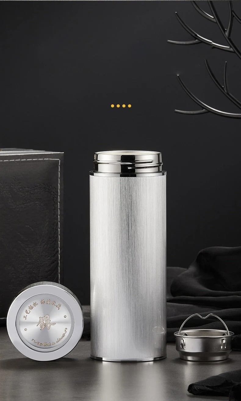 310ml Premium Stainless Steel Thermos with Silver-Plated Liner