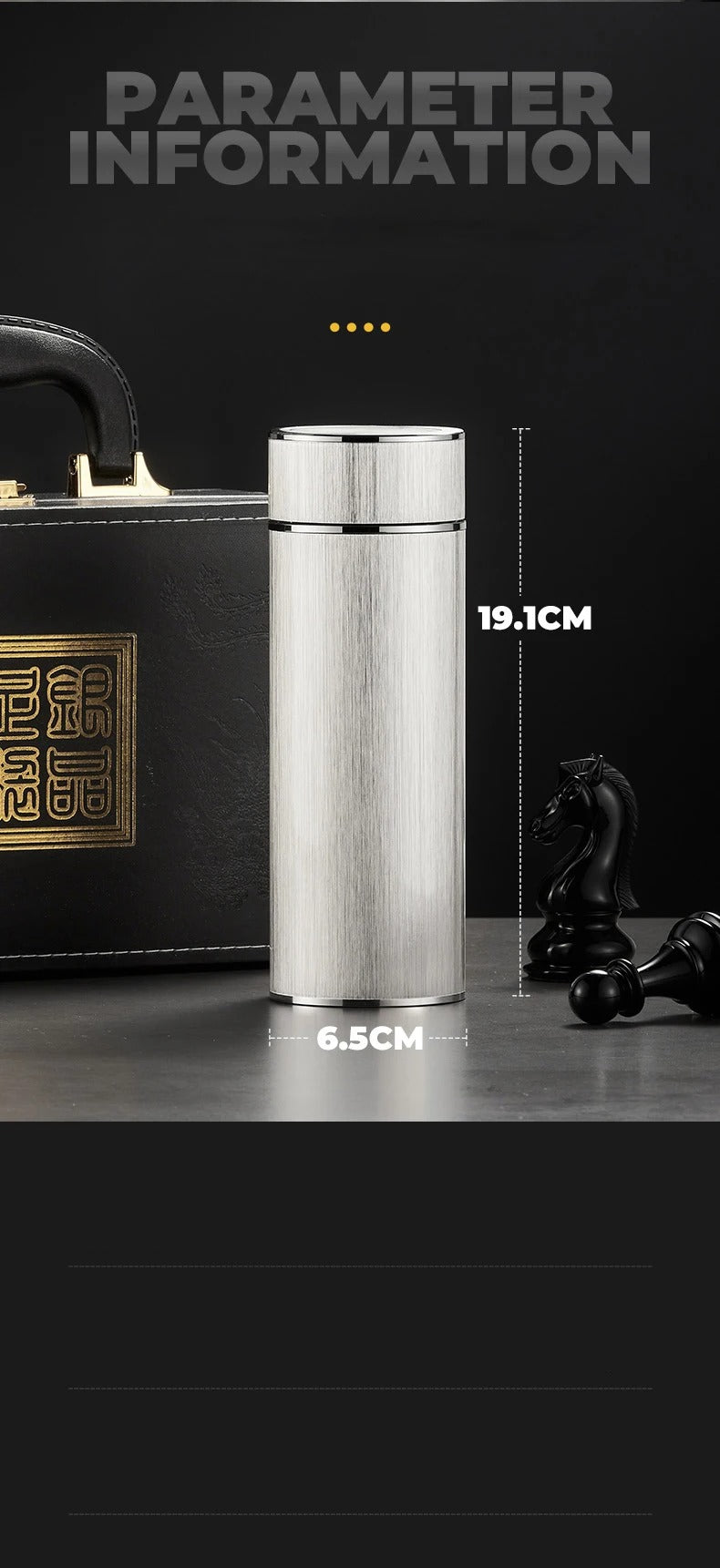 310ml Premium Stainless Steel Thermos with Silver-Plated Liner